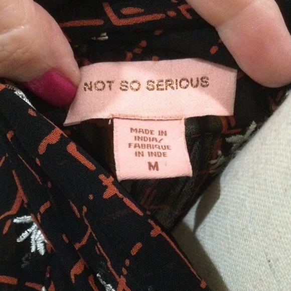 Anthropologie Not So Serious Elysia Blouse, Size Medium - Picture 10 of 12